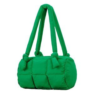 Modern Puffer Bag Satchel For Lightweight Quilted Puffy Strap Bag With Adjusta